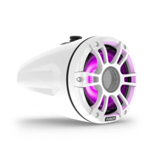 Fusion SG-FLT653SPW,6.5'' Sprts Wht Tower Spk,LED,Fusion